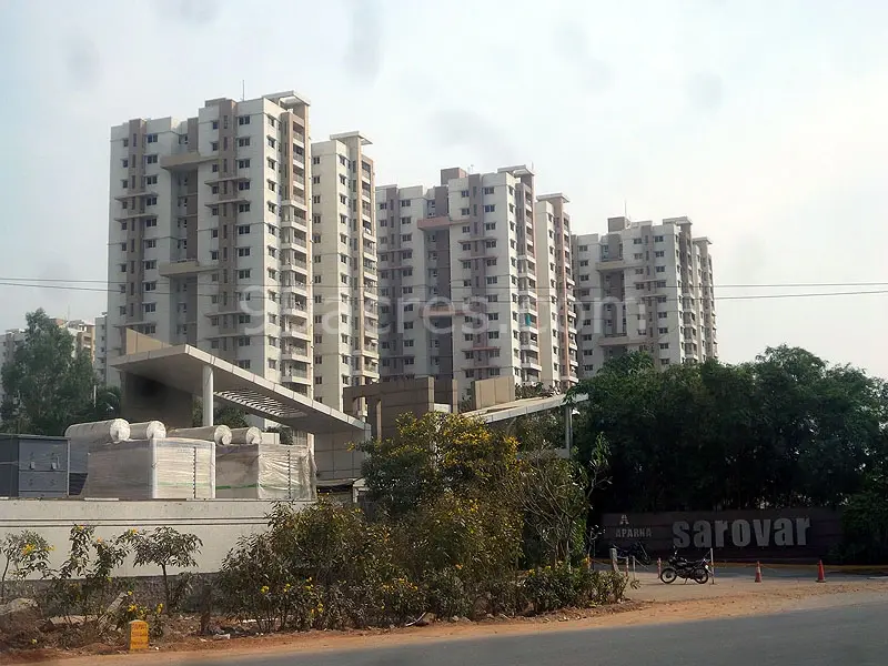 3BHK 3Baths Flat for Rent in Aparna Sarovar, Nallagandla, Hyderabad