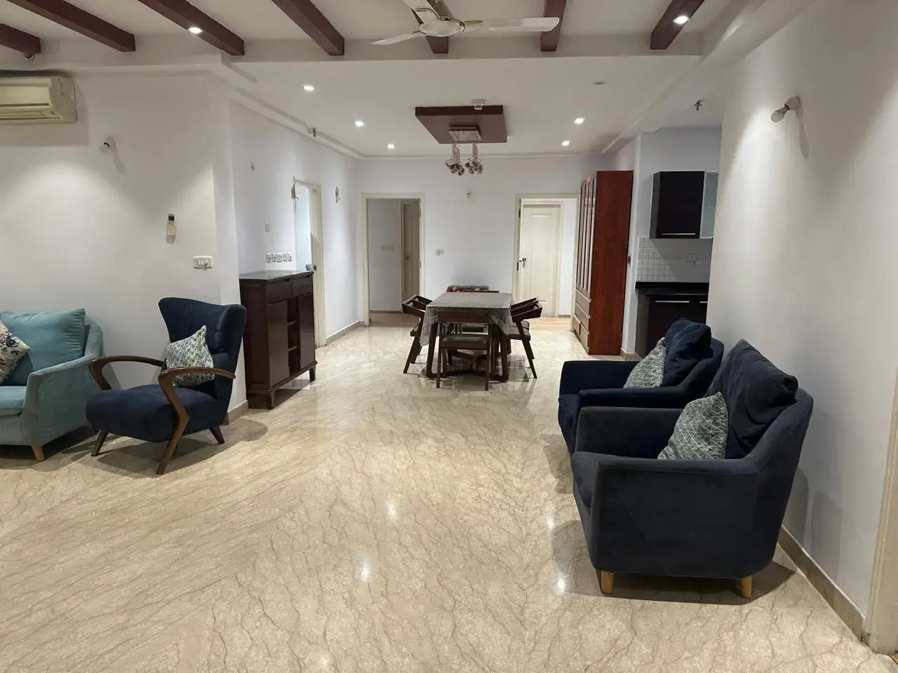 4BHK 5Baths Flat for Rent in Lancohills Apartment, Manikonda, Hyderabad