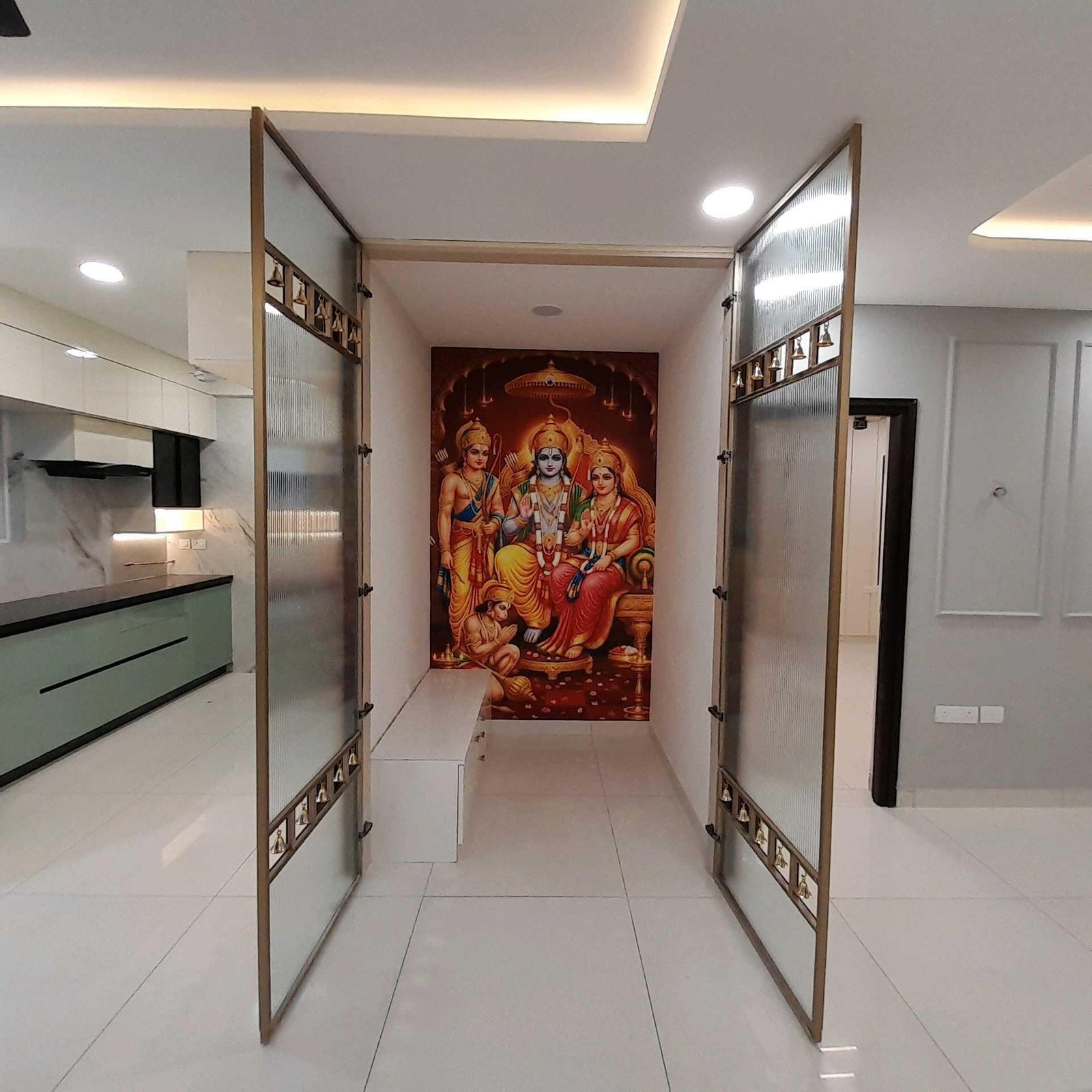 3BHK 2Baths Flat for Rent in Aparna Sarovar Zicon, Nallagandla, Hyderabad