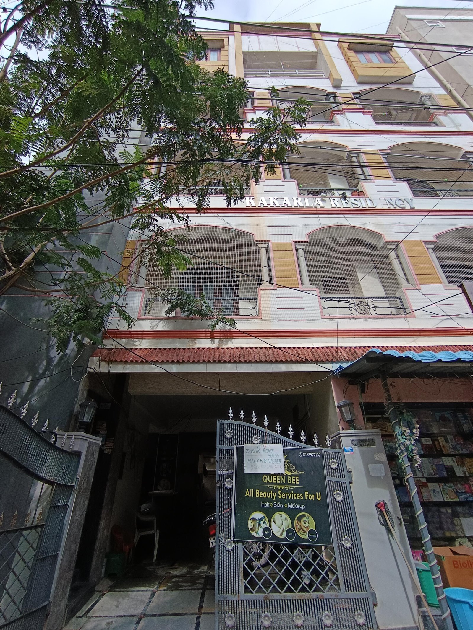 3BHK 3Baths Builder Floor for Rent in Kakarla residency, Raghavendra Colony, Kondapur