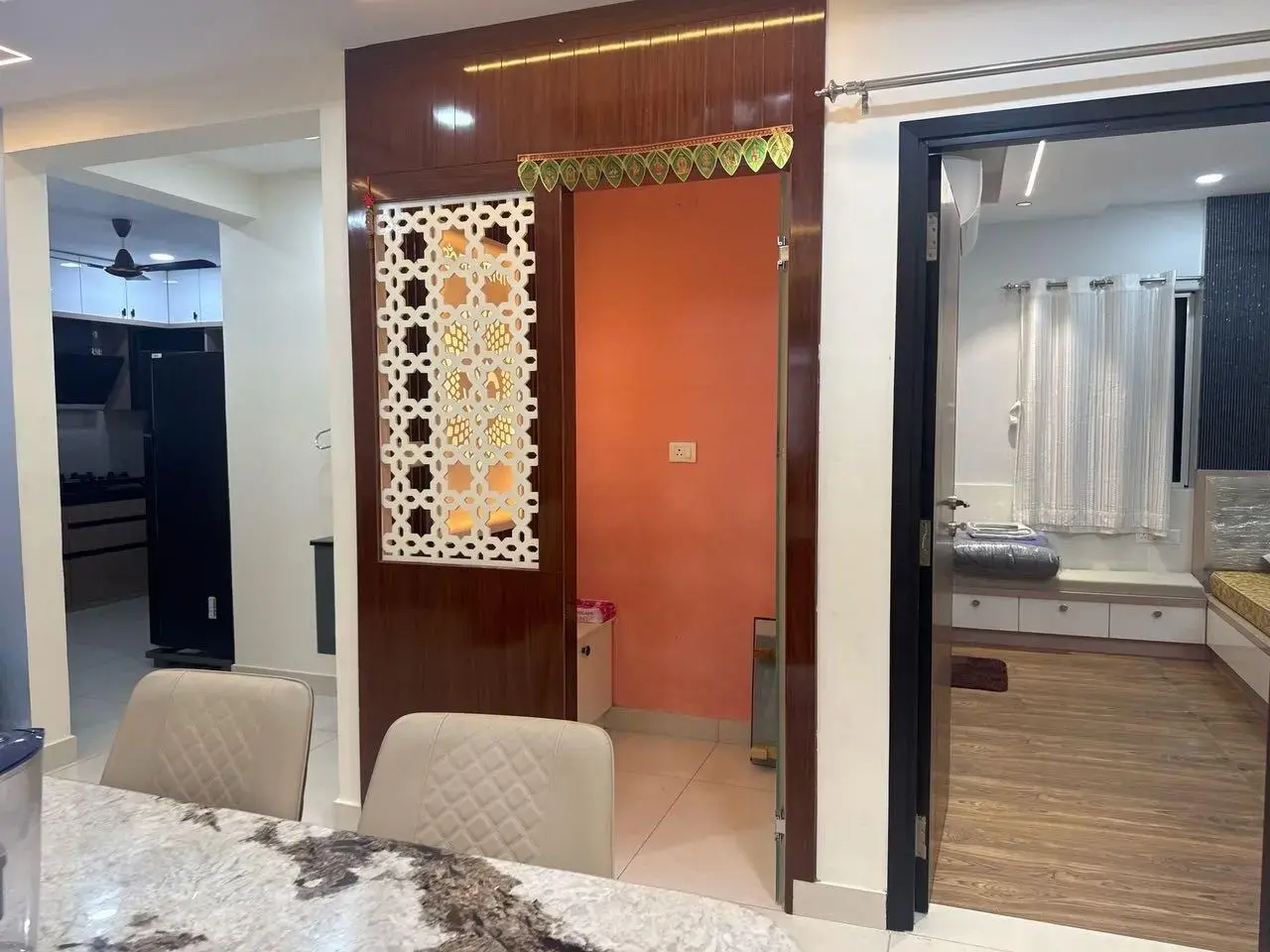 3BHK 3Baths Flat for Rent in Ambience Courtyard, Shaikpet, Hyderabad