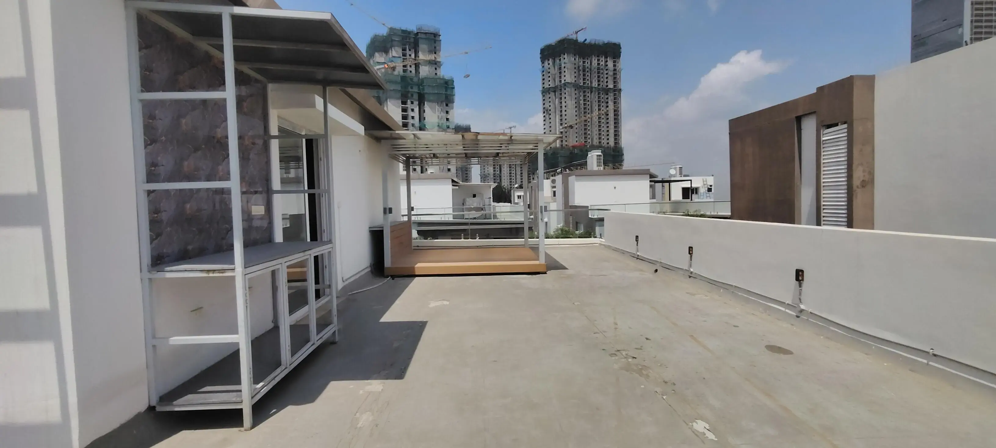 4Bedrooms 5Baths Independent House/Villa for Rent in Aditi Urban Ville, Osman Nagar, Tellapur