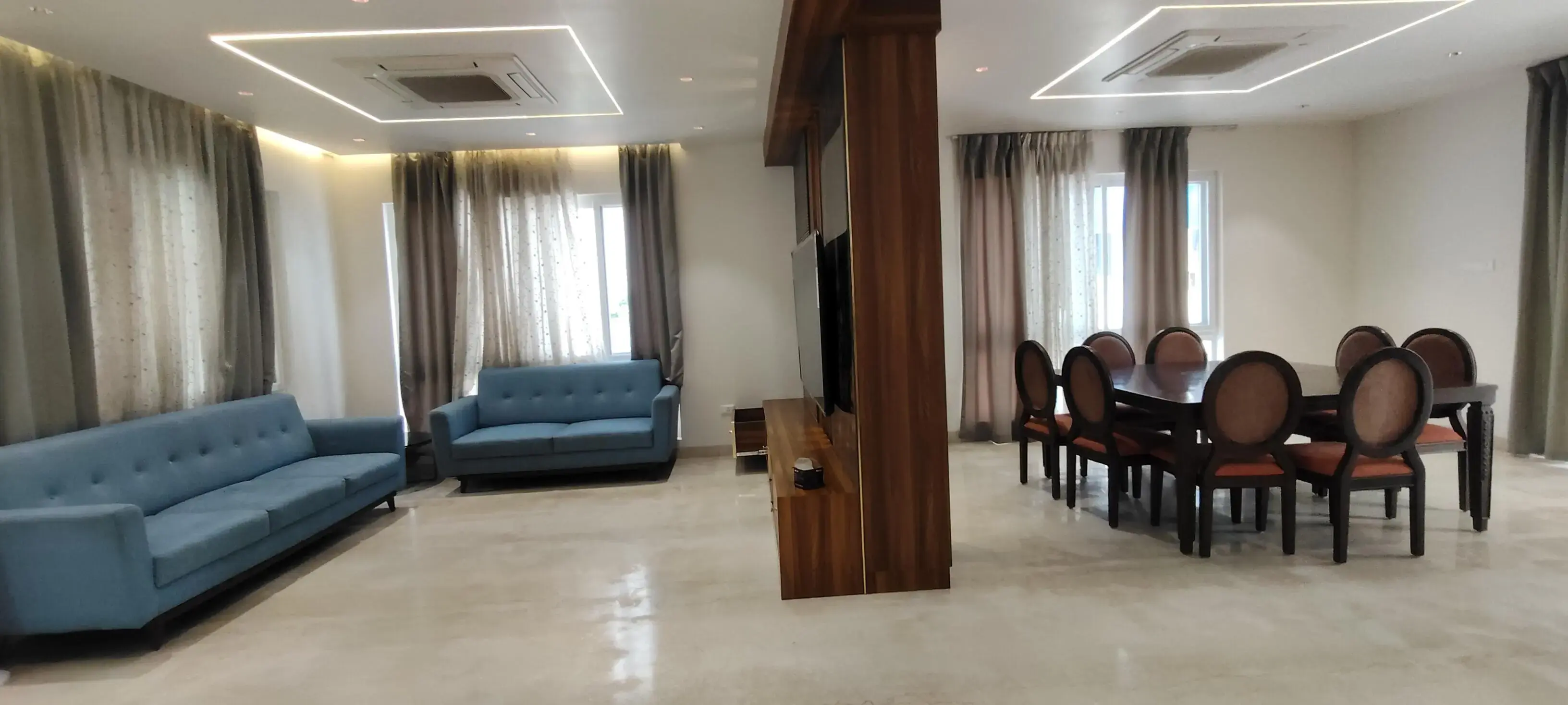 4Bedrooms 5Baths Independent House/Villa for Rent in Aditi Urban Ville, Osman Nagar, Tellapur