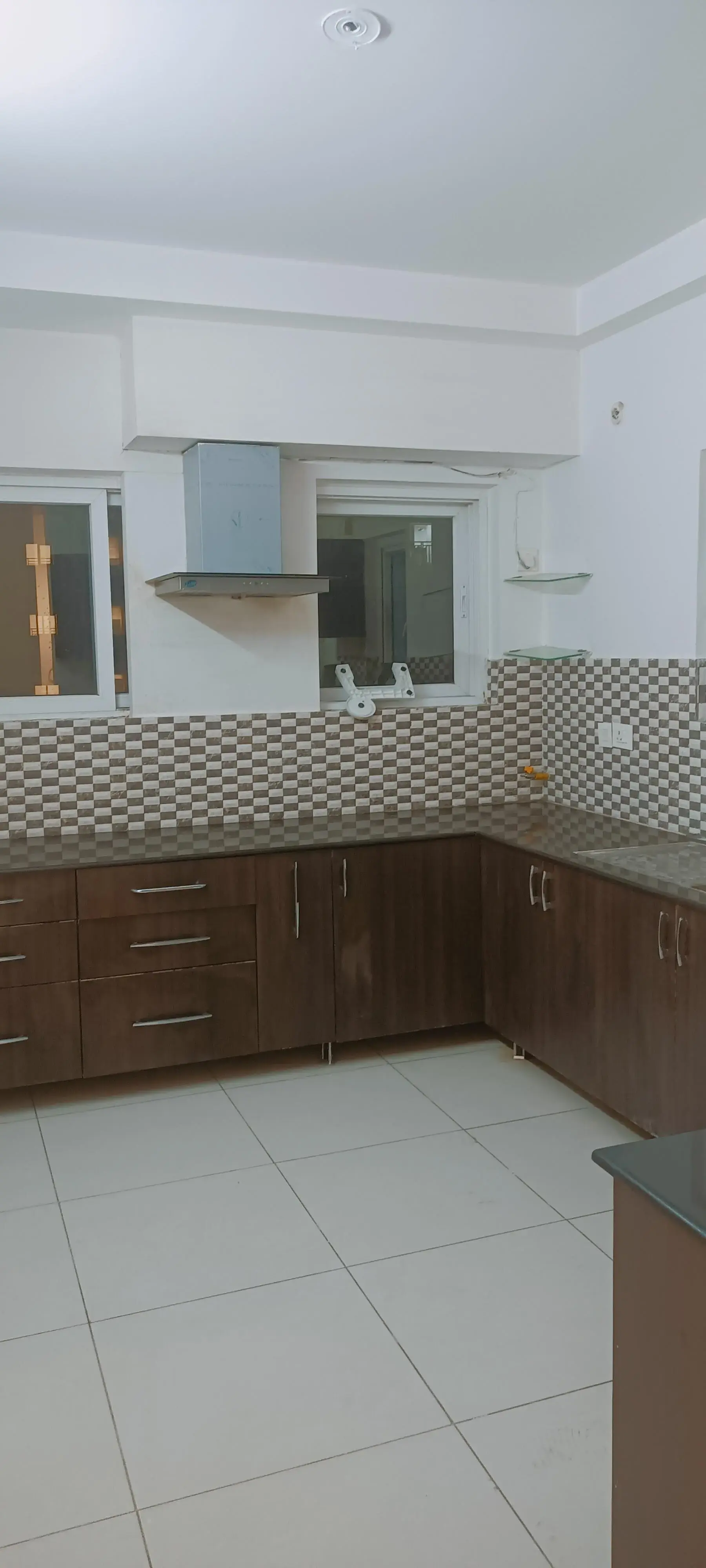 3BHK 3Baths Flat for Rent in Aparna Sarovar, Nallagandla, Hyderabad
