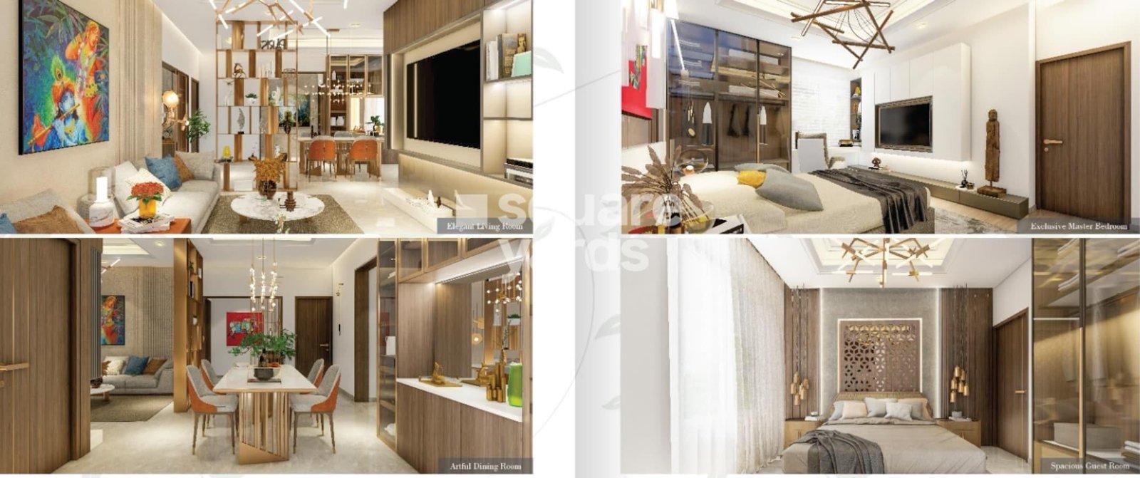 Aurobindo The Regent 3 Bedroom 1665 Sq.Ft. Apartment in Kondapur Hyderabad