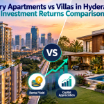 Luxury Apartments vs Villas in Hyderabad: Investment Returns Comparison
