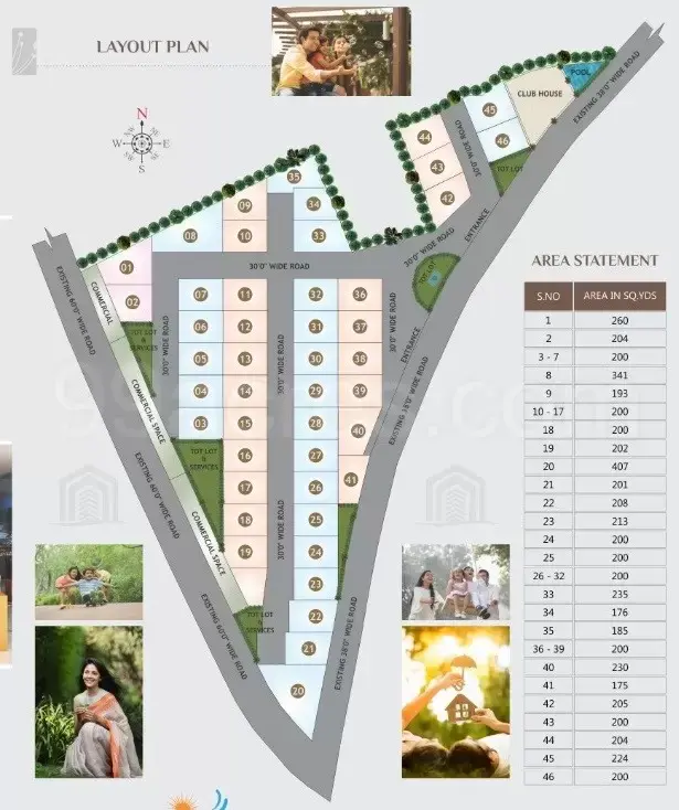 4Bedrooms 5Baths Independent House/Villa for Rent in NN Lake Front, Gandipet, Hyderabad