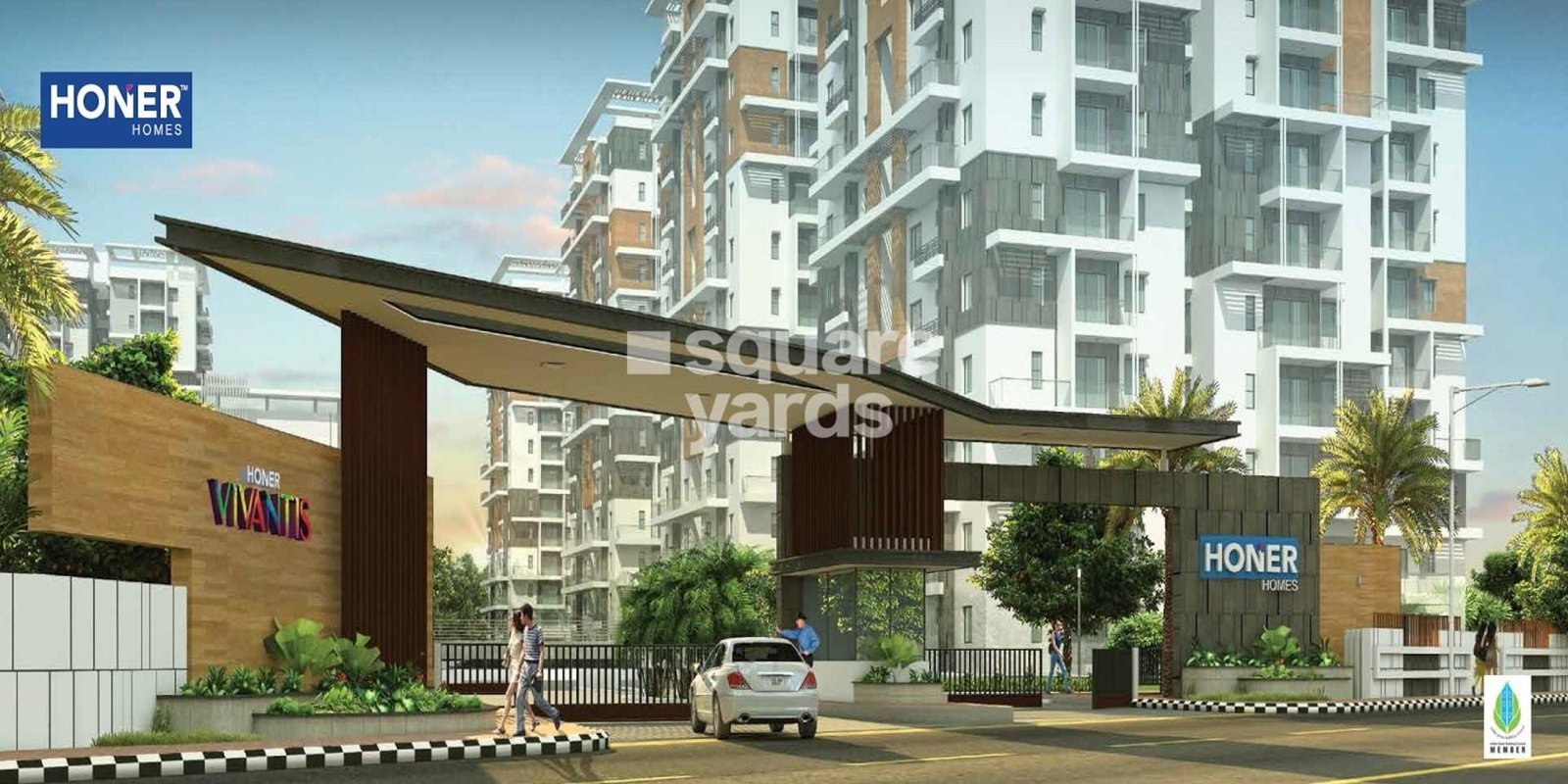 Honer Vivantis 3 Bedroom 1725 Sq.Ft. Apartment in Gopanpally Hyderabad