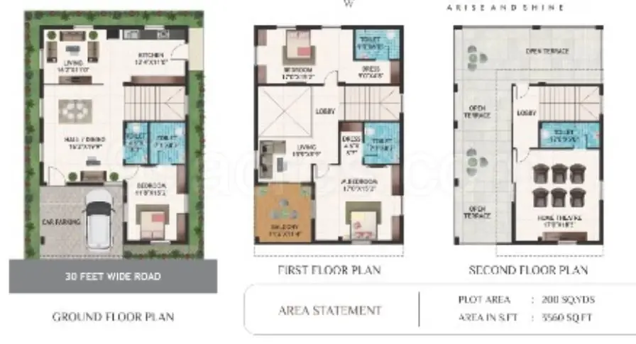 4Bedrooms 5Baths Independent House/Villa for Rent in NN Lake Front, Gandipet, Hyderabad