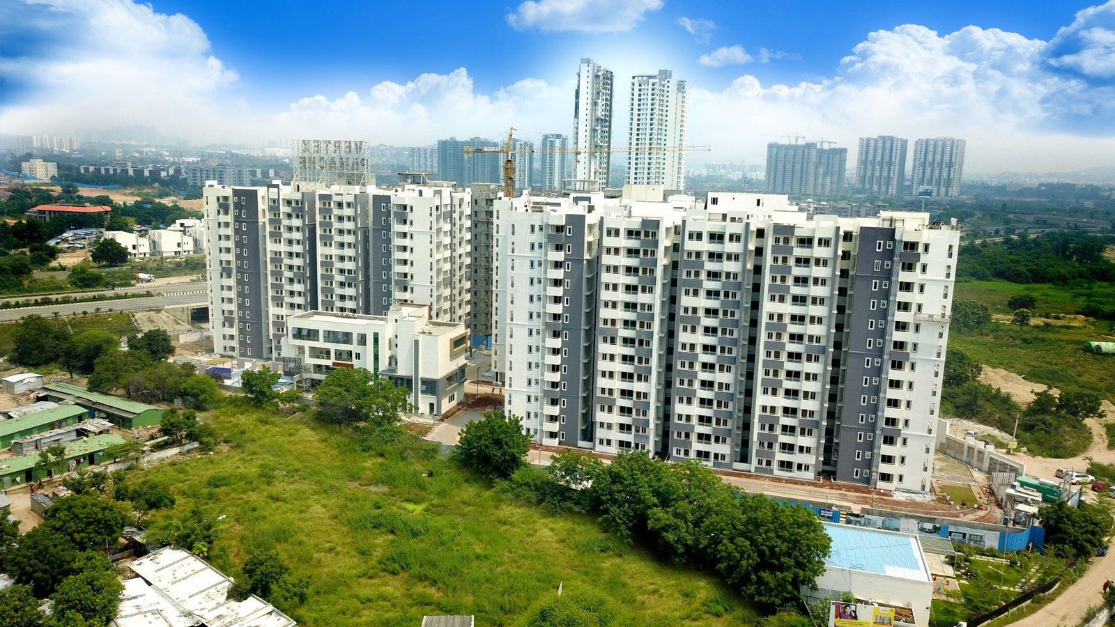 3BHK 3Baths Flat for Rent in Vertex Panache, Gachibowli, Hyderabad