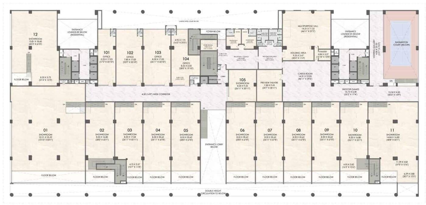 Commercial Property for Sale in Kalpataru Avante Sanath Nagar, Hyderabad