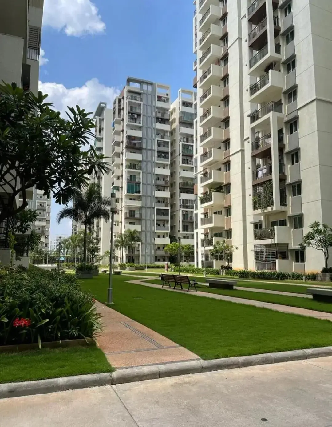 3BHK 2Baths Flat for Rent in Aparna Sarovar Zenith, Nallagandla, Hyderabad