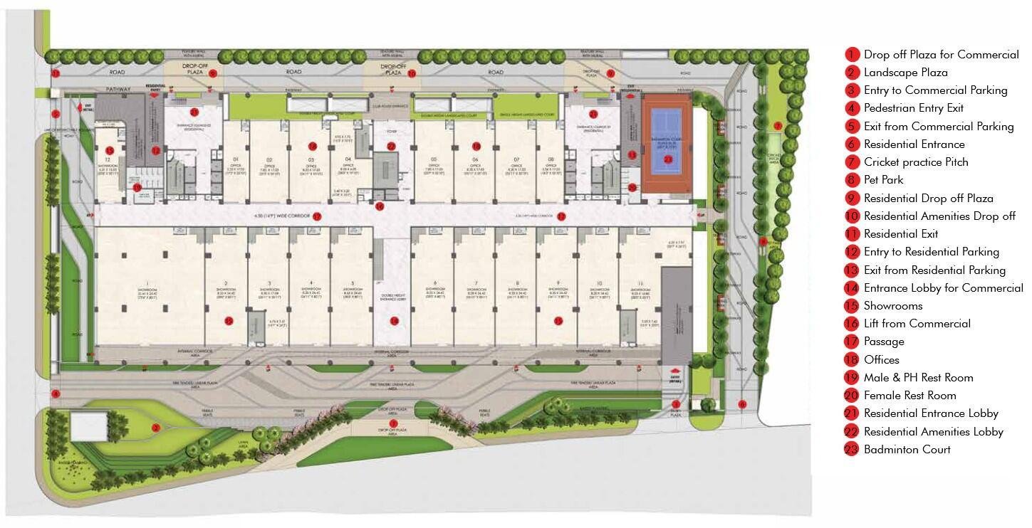 Commercial Property for Sale in Kalpataru Avante Sanath Nagar, Hyderabad