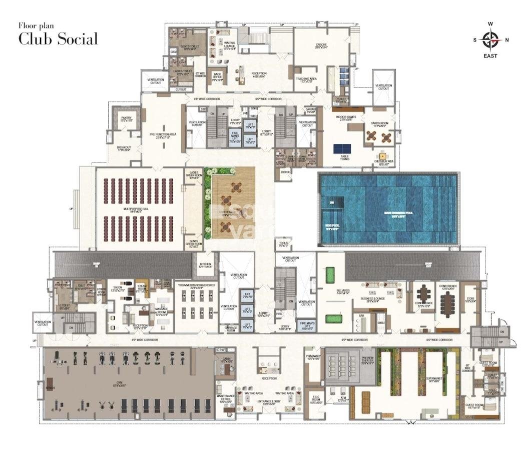 RNP 1 6 Bedroom 2160 Sq.Ft. Apartment in Kondapur Hyderabad