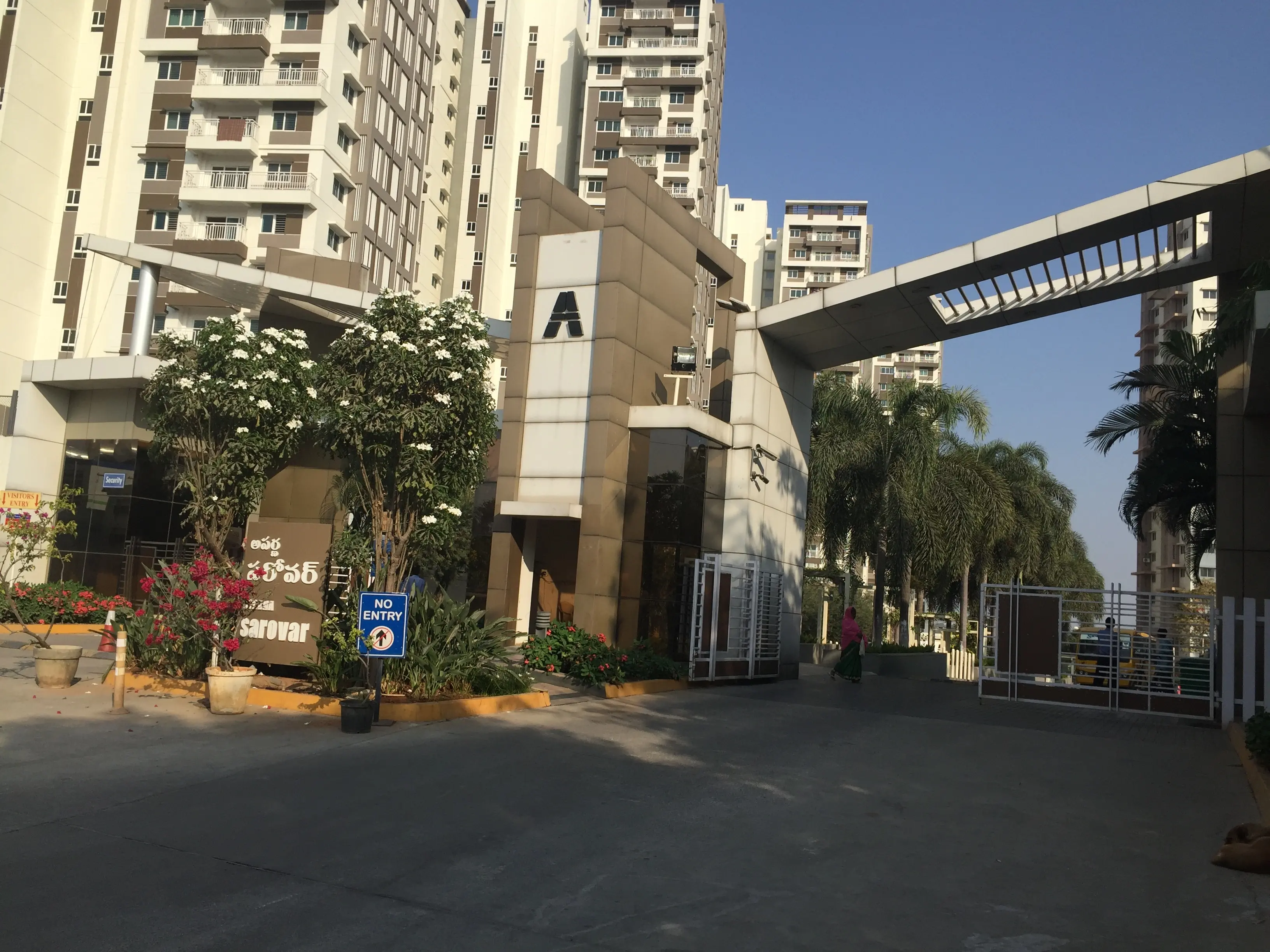 3BHK 3Baths Flat for Rent in Aparna Sarovar, Nallagandla, Hyderabad