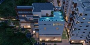 3BHK 3Baths Flat for Rent in Greenspace Celestial, Kokapet, Hyderabad