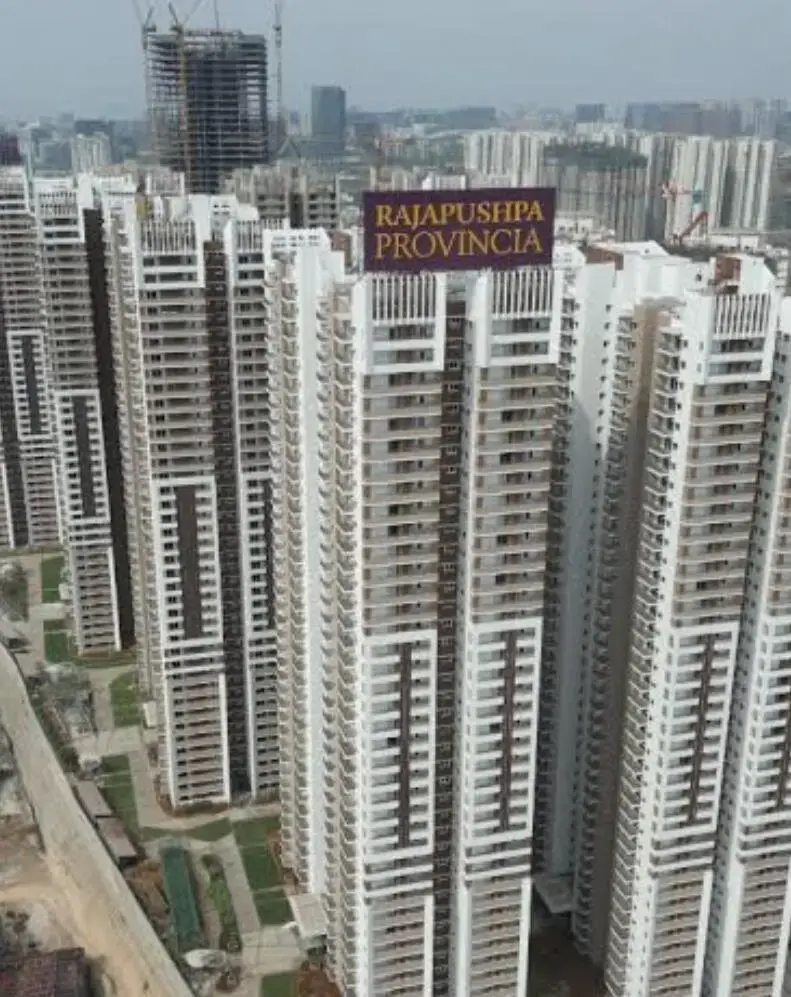 3BHK 3Baths Flat for Rent in Rajapushpa Provincia, Narsingi, Hyderabad